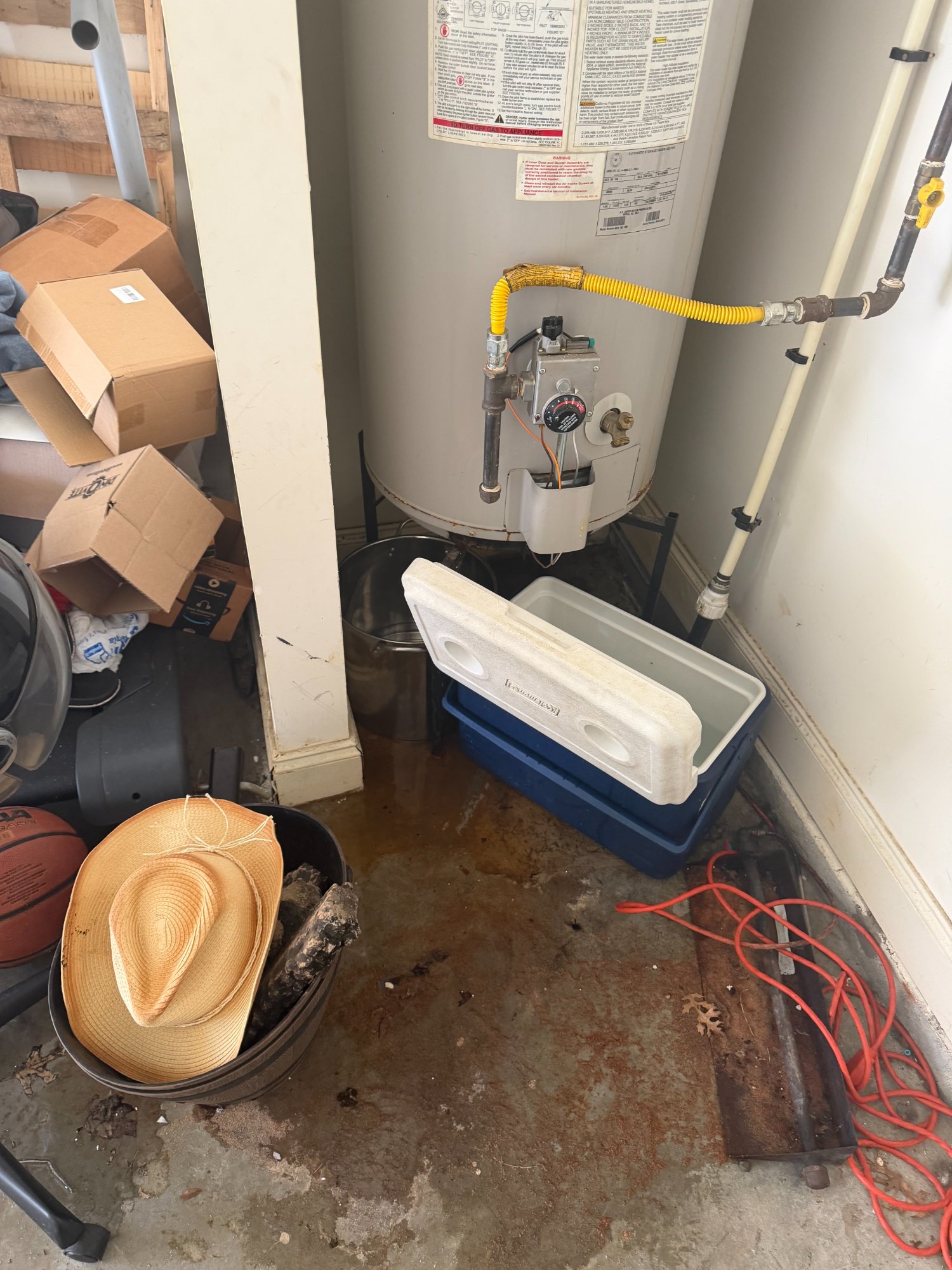 Water Heater Installation - New A.O. Smith Unit